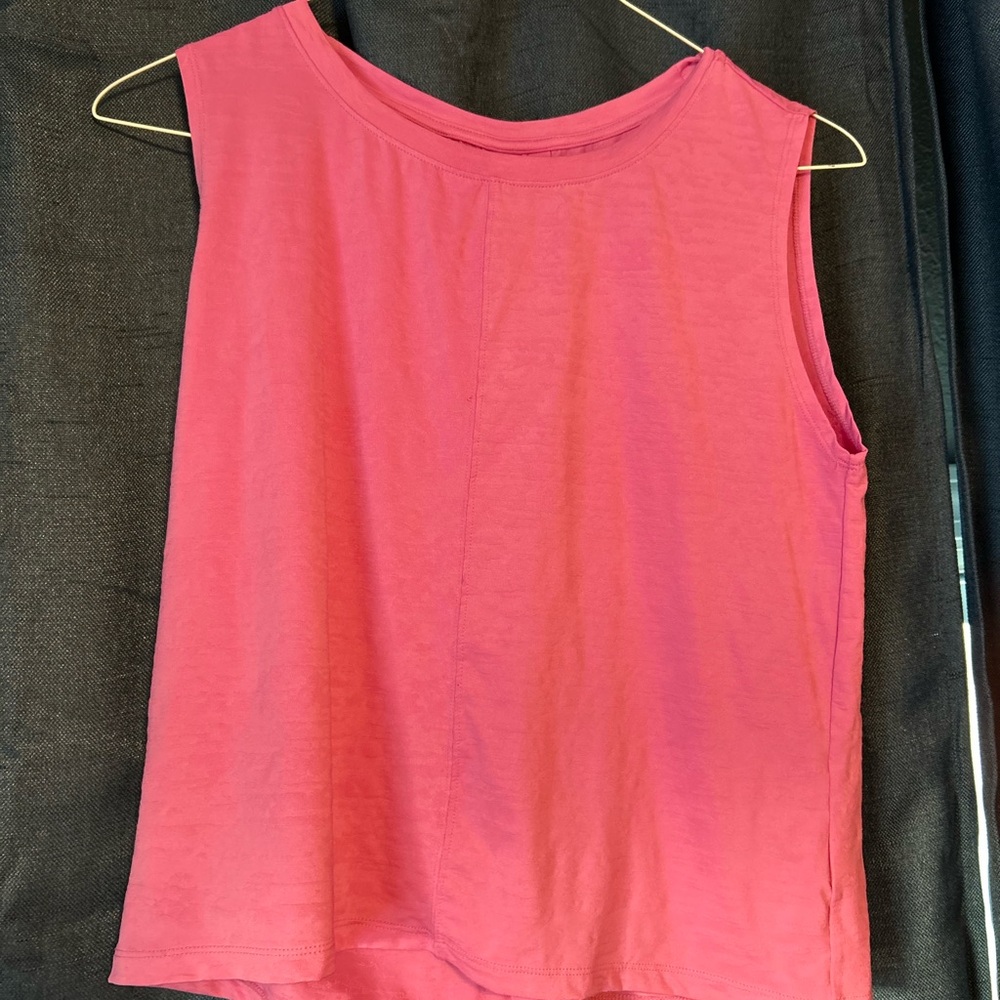 Title Nine Vibrant Pink Tank Top